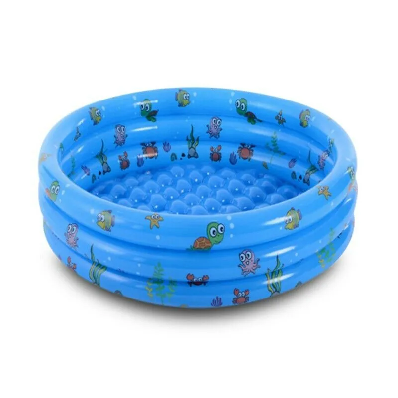 3 Ring Inflatable Pool - 150Cm (Blue)