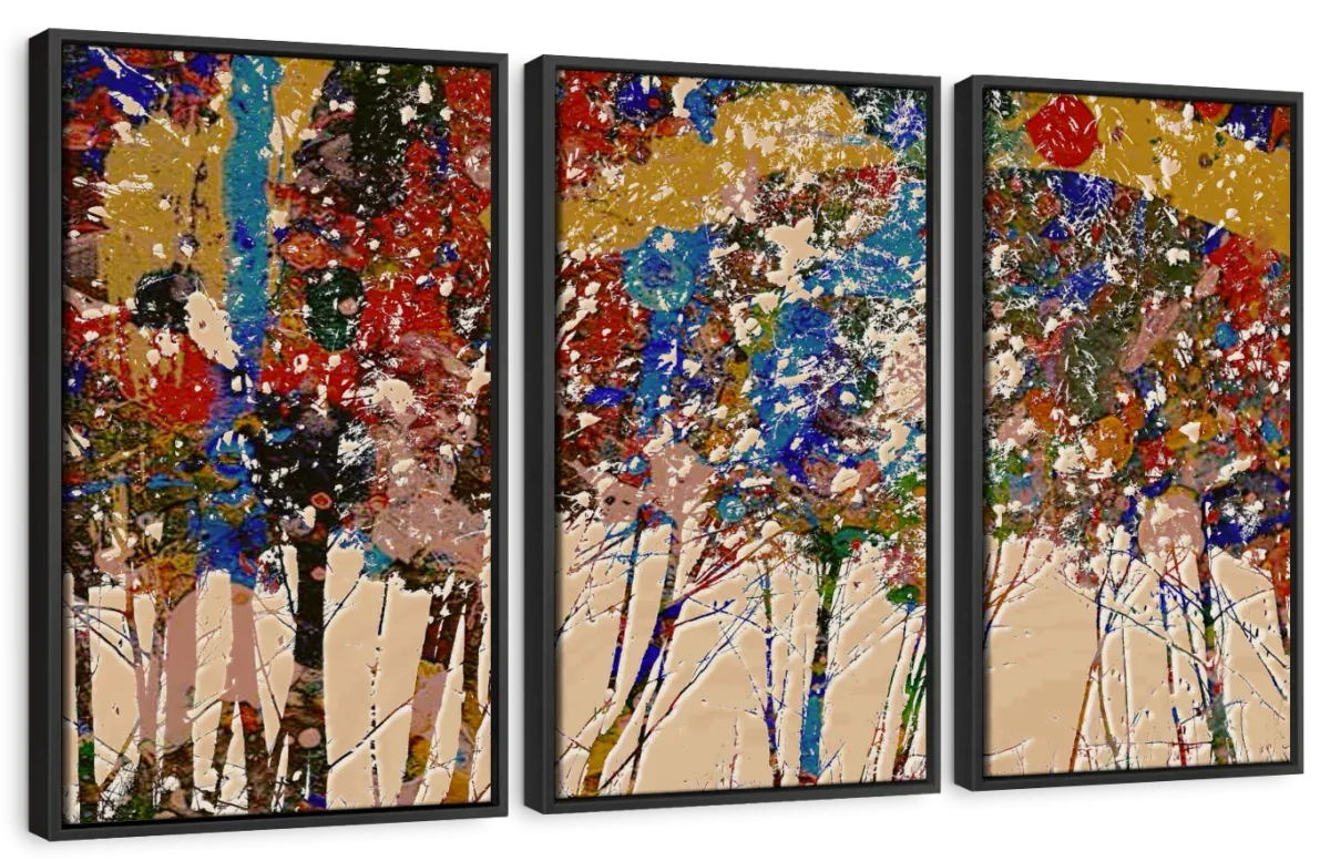 4 Seasons Fall Wall Art