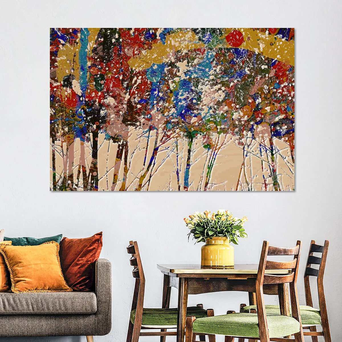 4 Seasons Fall Wall Art