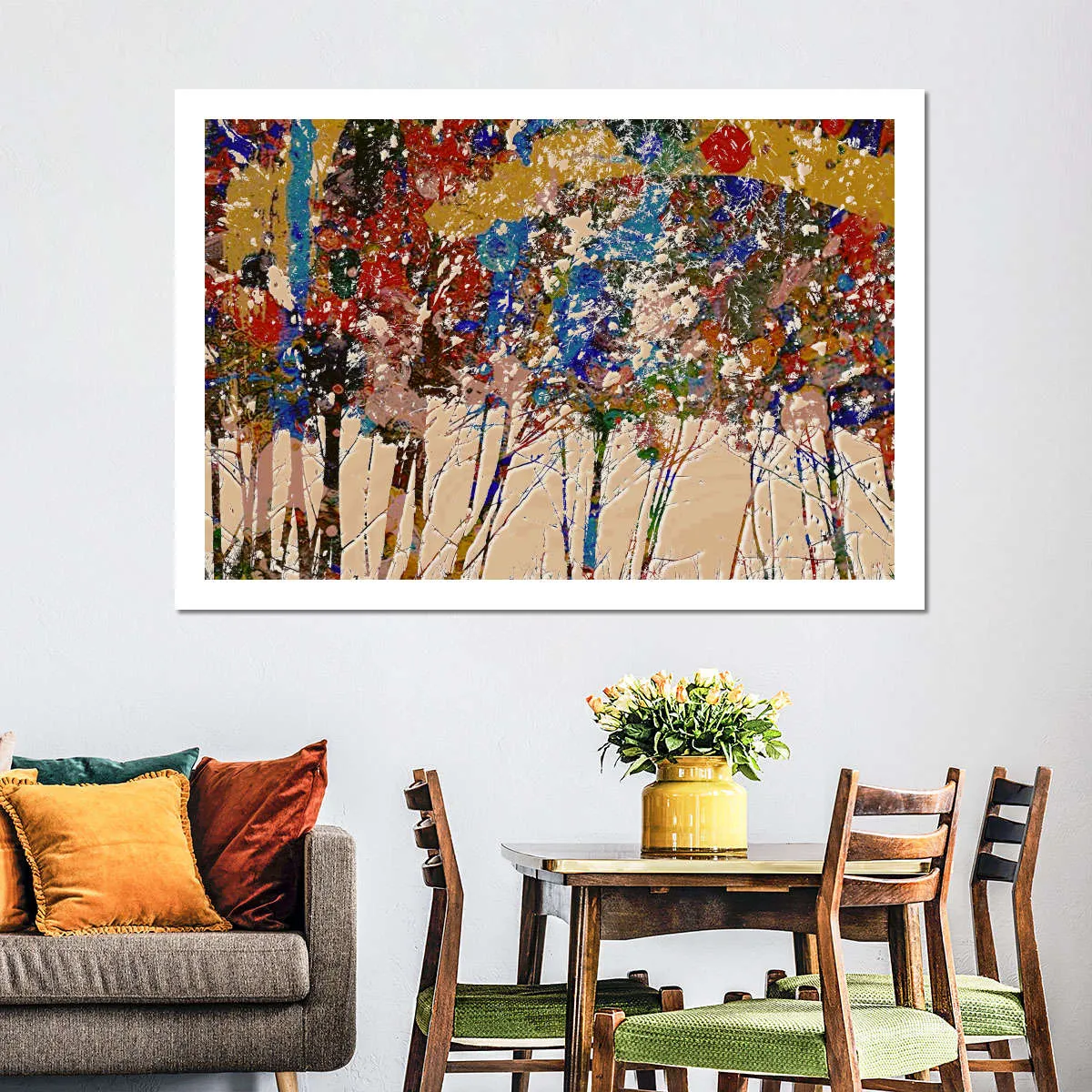 4 Seasons Fall Wall Art