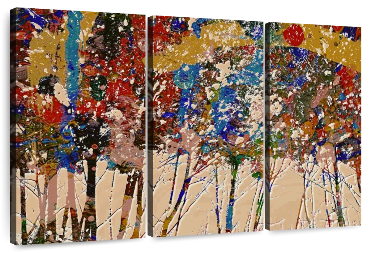 4 Seasons Fall Wall Art