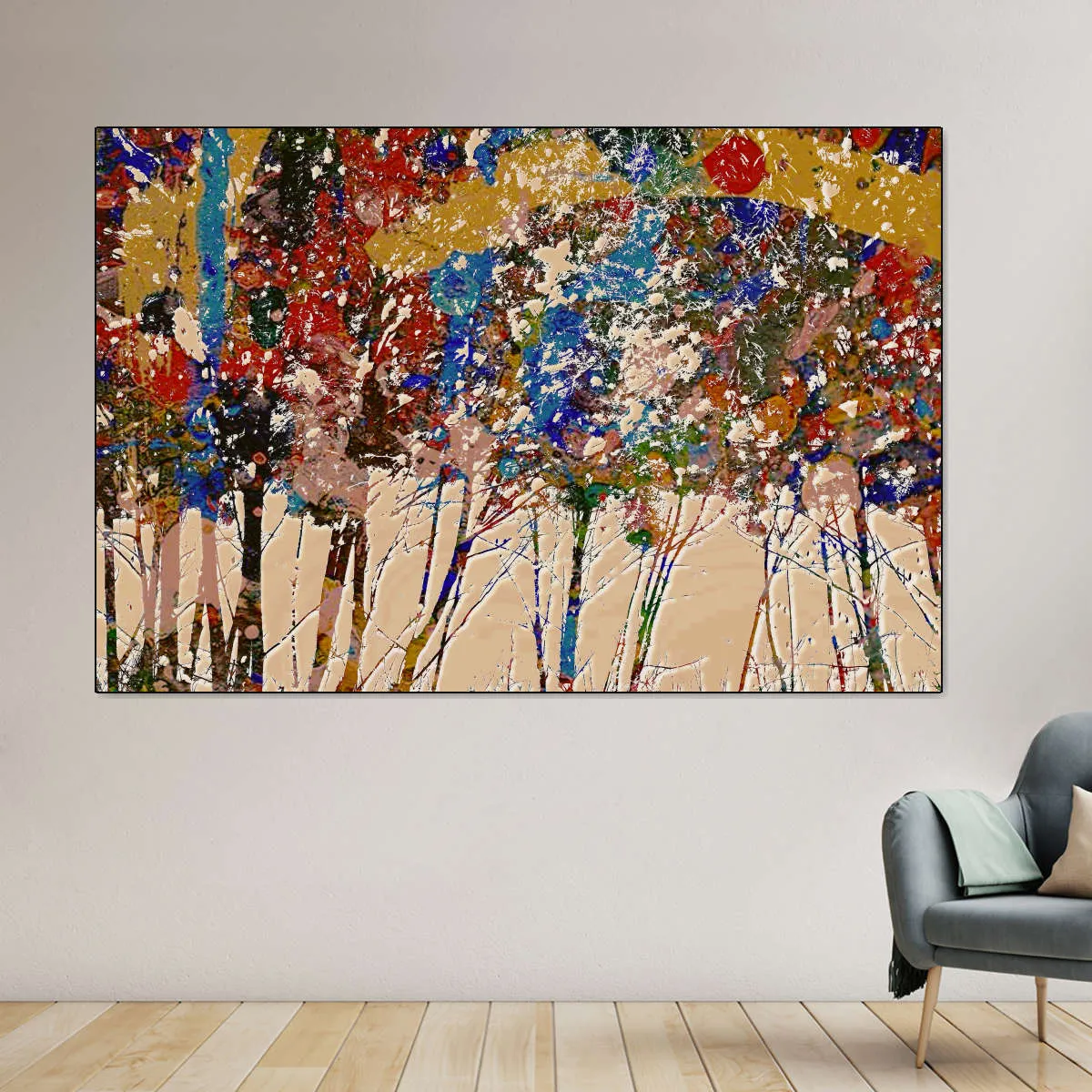 4 Seasons Fall Wall Art