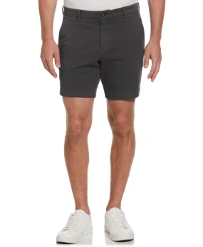 7" Stretch Dyed Solid Twill Short