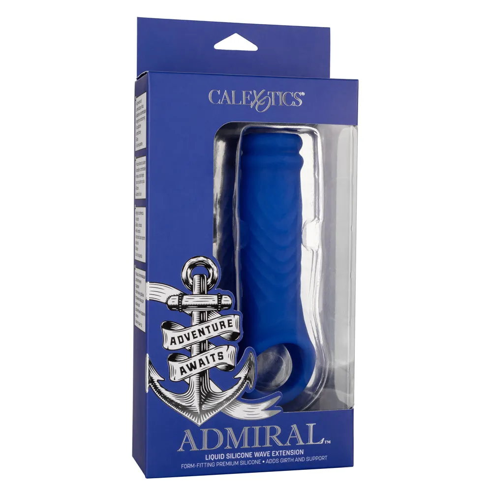 Admiral Liquid Silicone Wave Penis Extension Sleeve