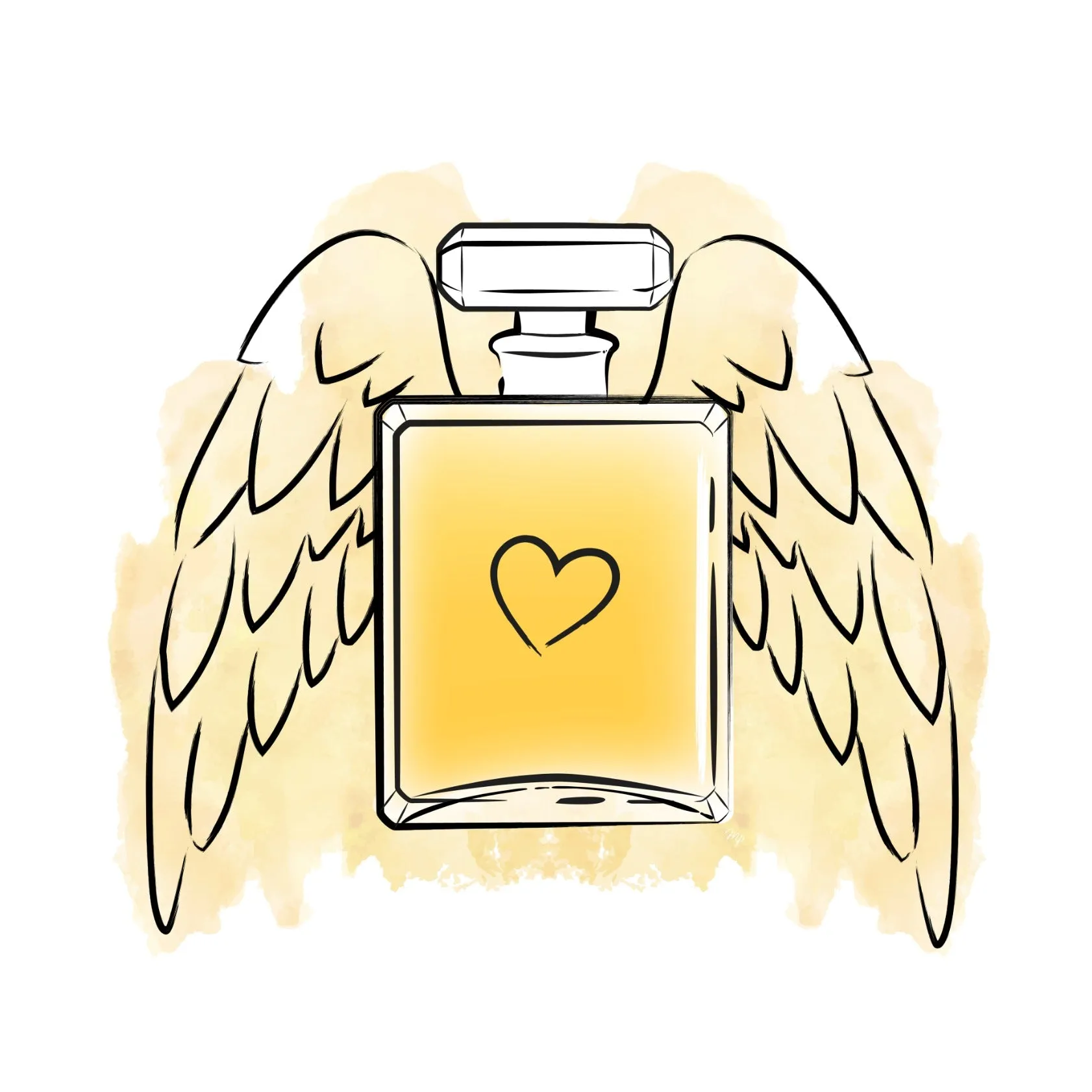 Angel Love Perfume Bottle