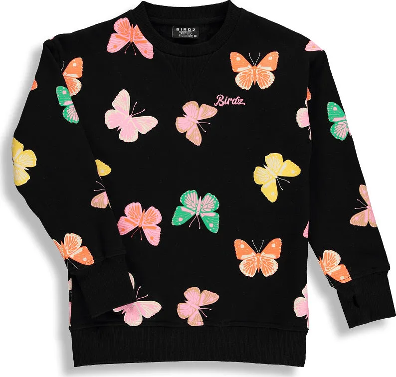 AOP Butterflies Crewneck - Kids|-|Chandail à col rond AOP Butterflies - Enfant