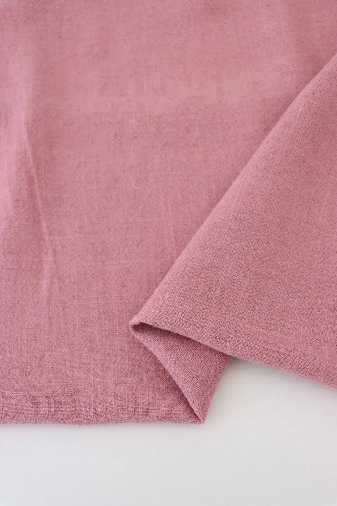 Apple Blossom Pink Luxor Heavy Linen Slub