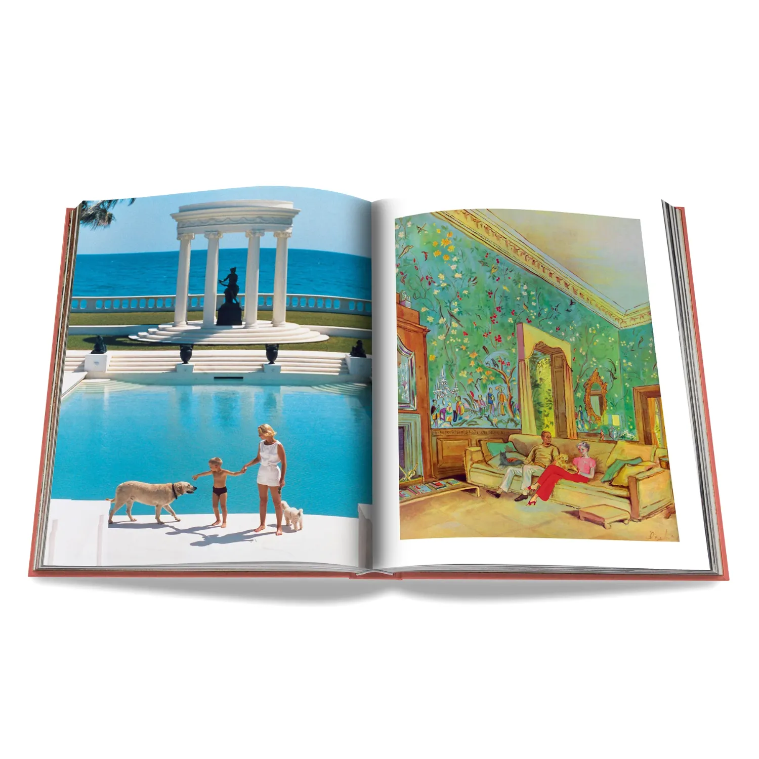 Assouline Palm Beach Cloth Hardcover Book