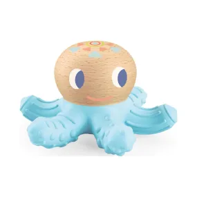 Baby Squid Silicone & Wood Teether