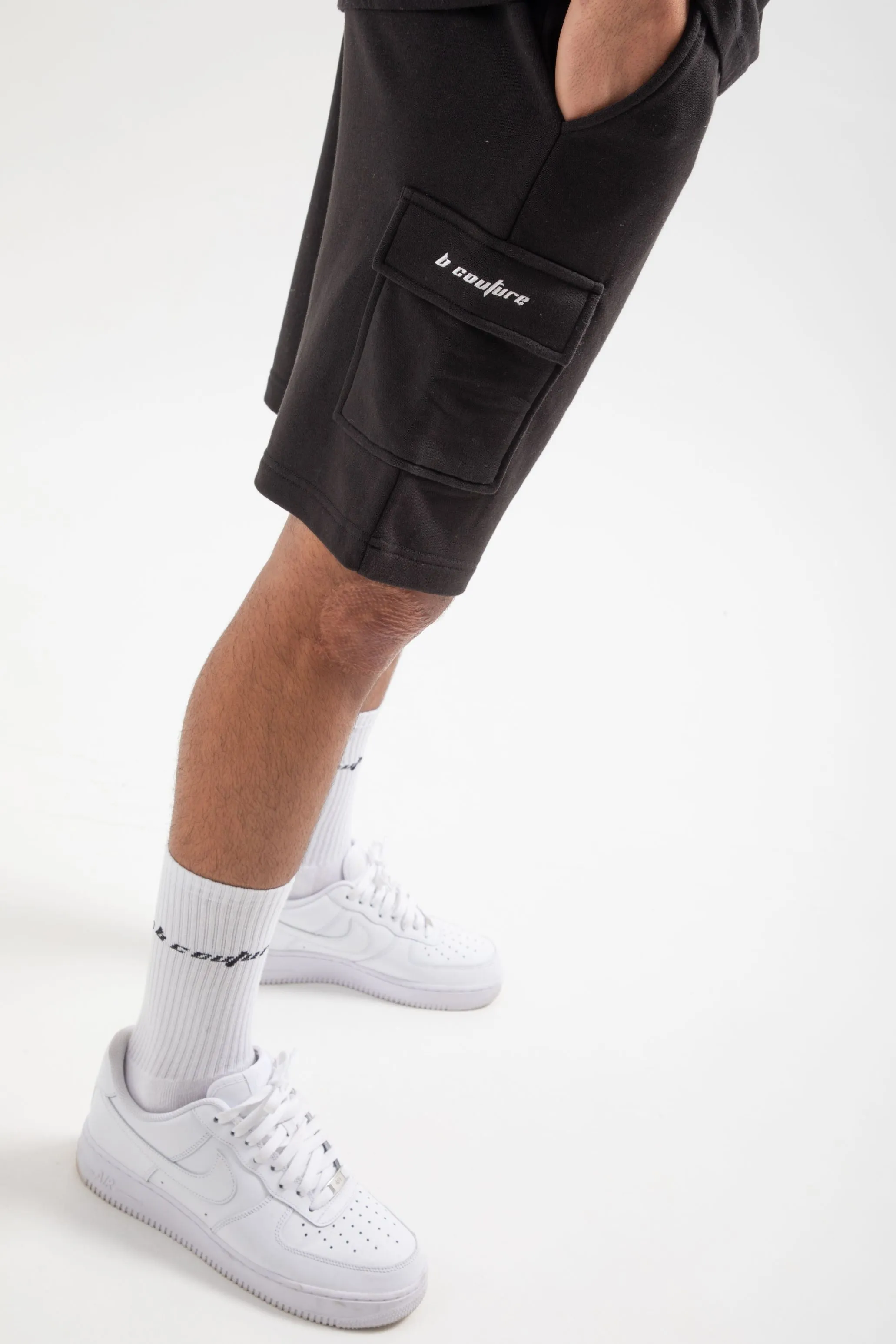 Barnfield 3-Pack Cargo Shorts - Black/Navy/Grey