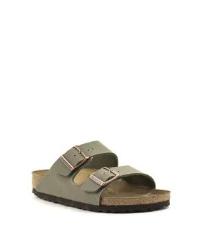 Birkenstock — Arizona Birko Flor - Stone Narrow Width