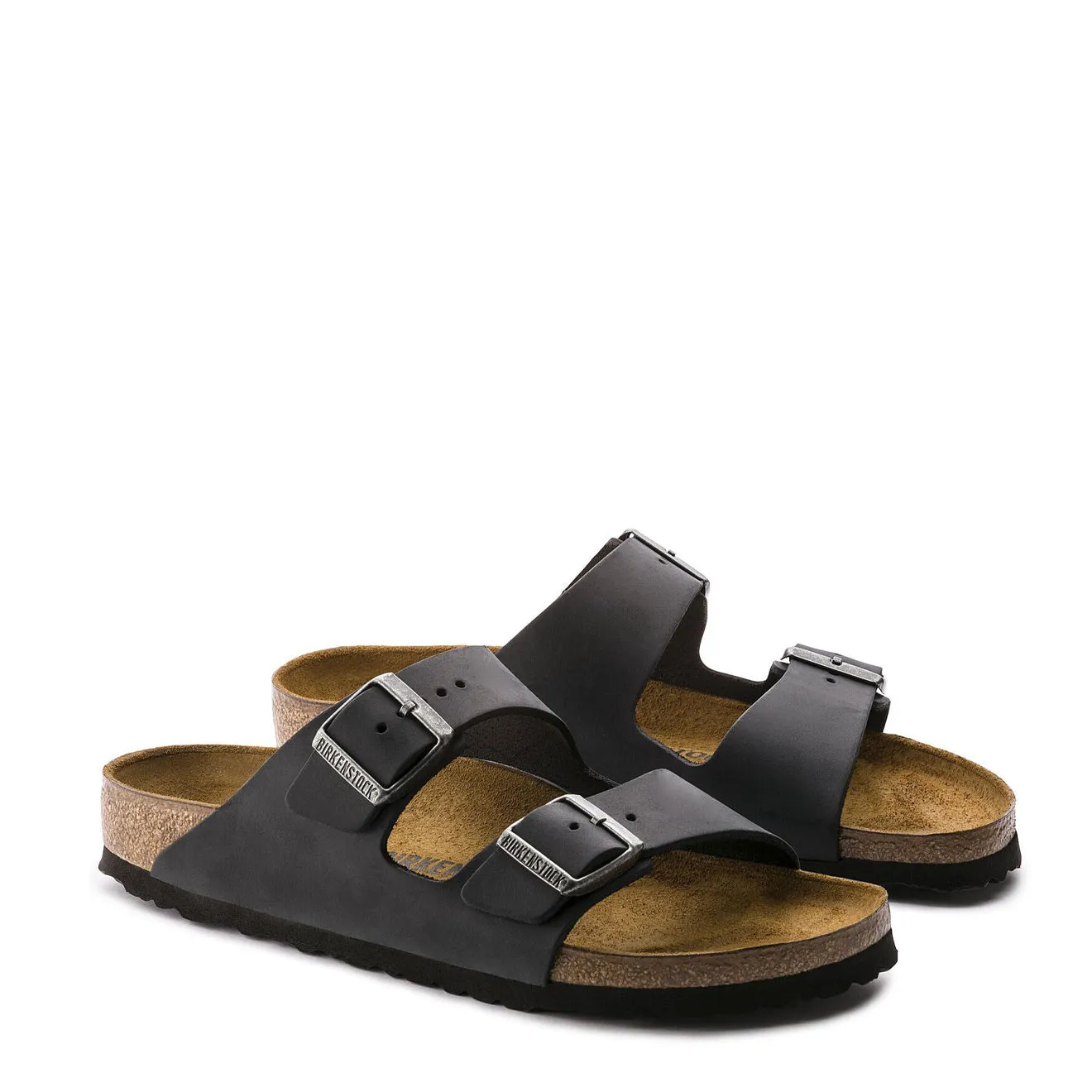 Birkenstock Arizona Regular Sandal Oiled Leather Black