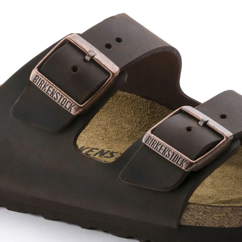 Birkenstock UNISEX Arizona Oiled Leather (Habana - Regular Fit)