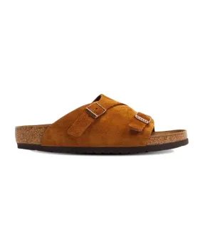 Birkenstock Zurich Suede Leather Mink Sandals