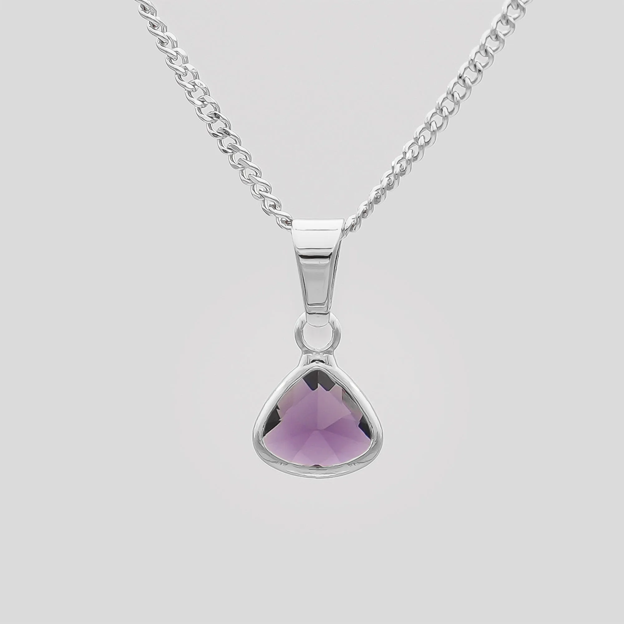 Birthstone Pendant Necklace