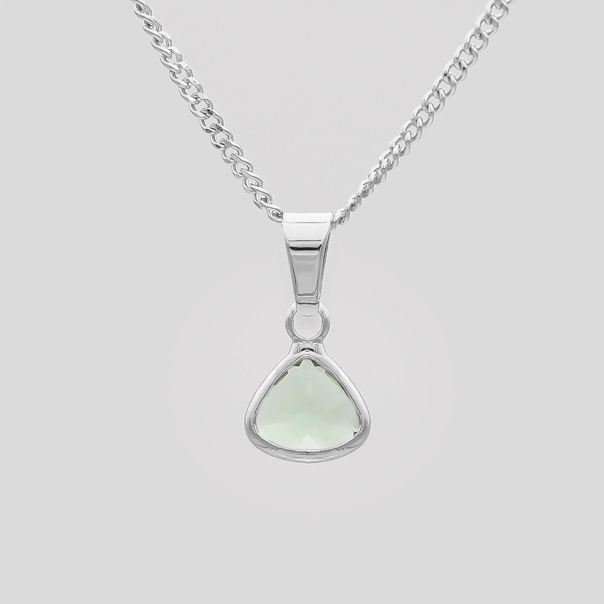 Birthstone Pendant Necklace