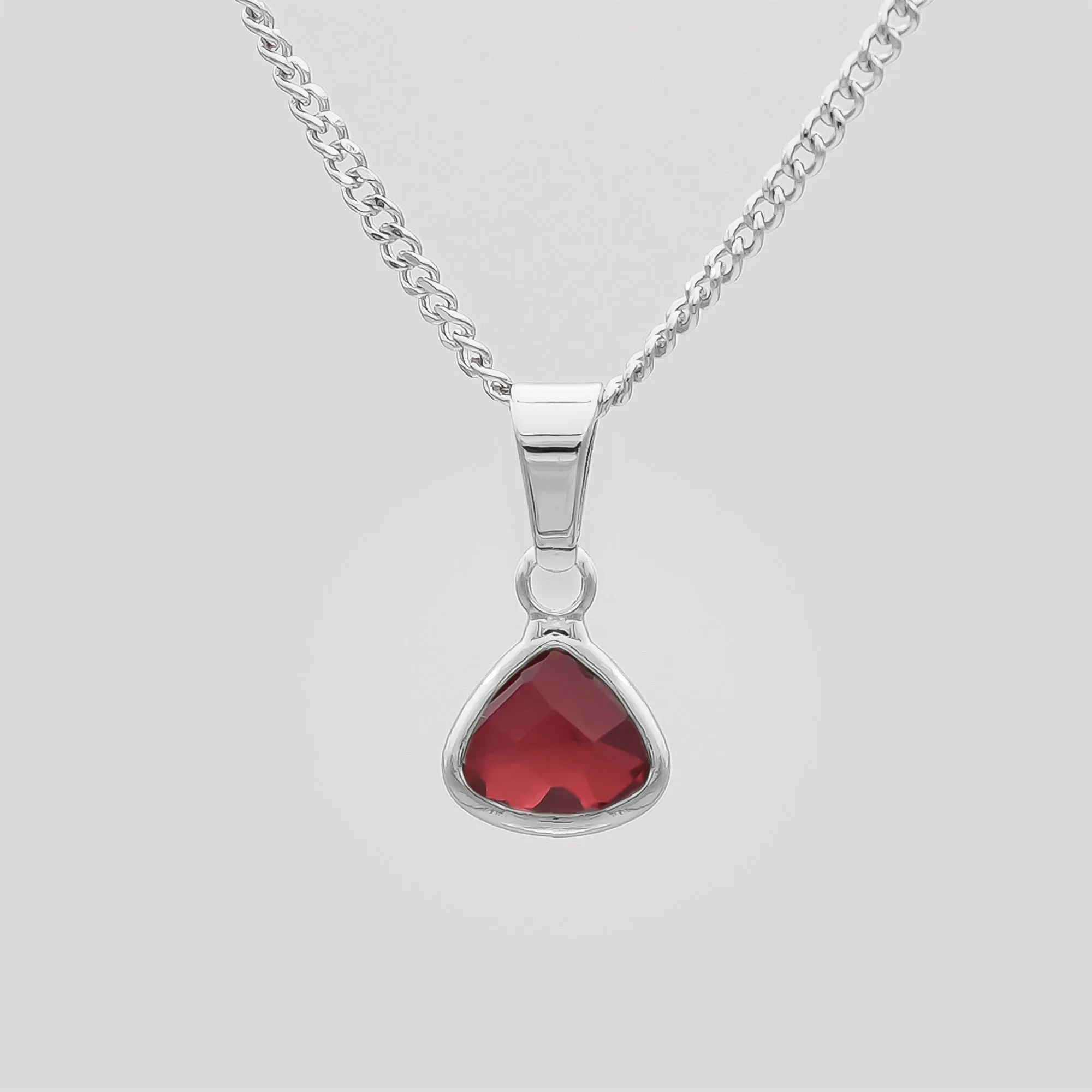 Birthstone Pendant Necklace