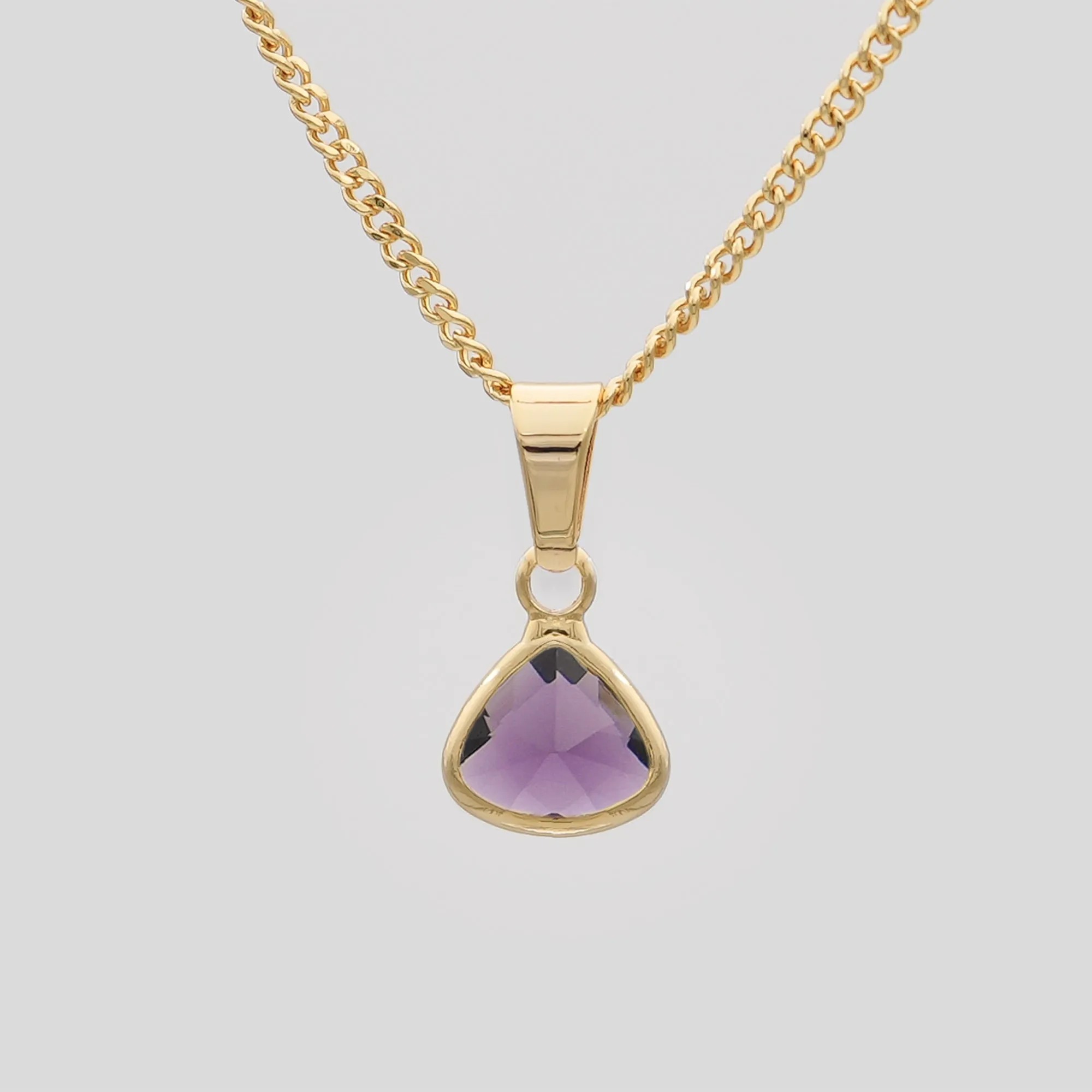 Birthstone Pendant Necklace