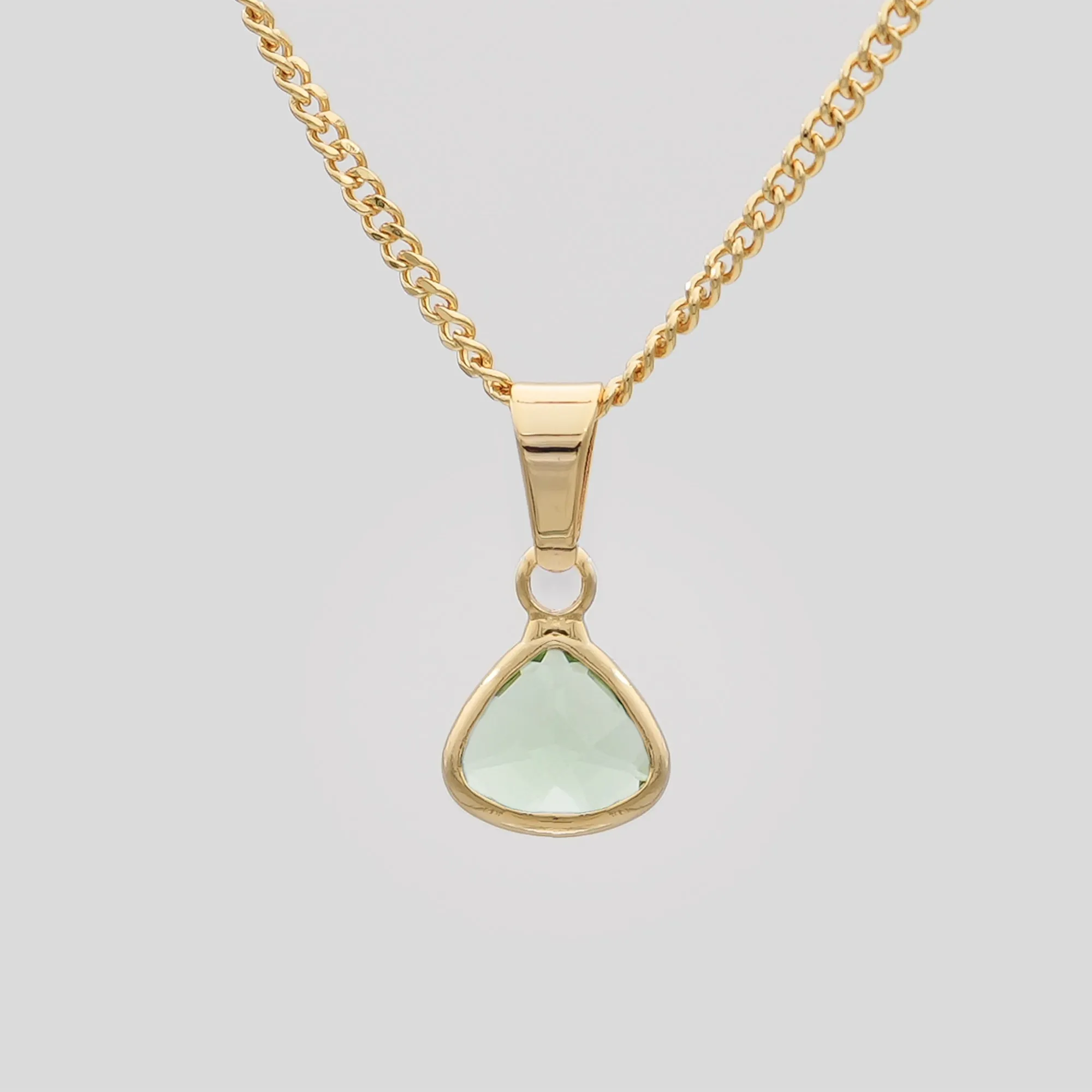 Birthstone Pendant Necklace