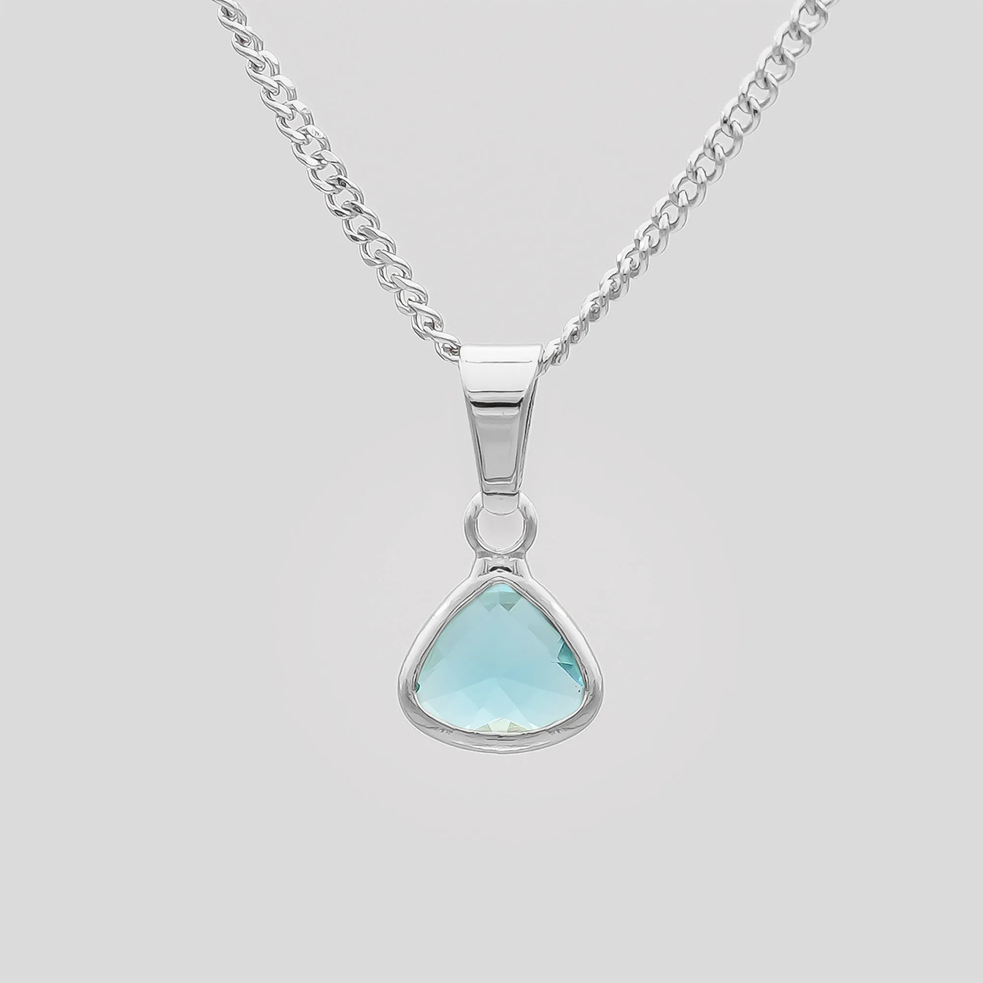 Birthstone Pendant Necklace