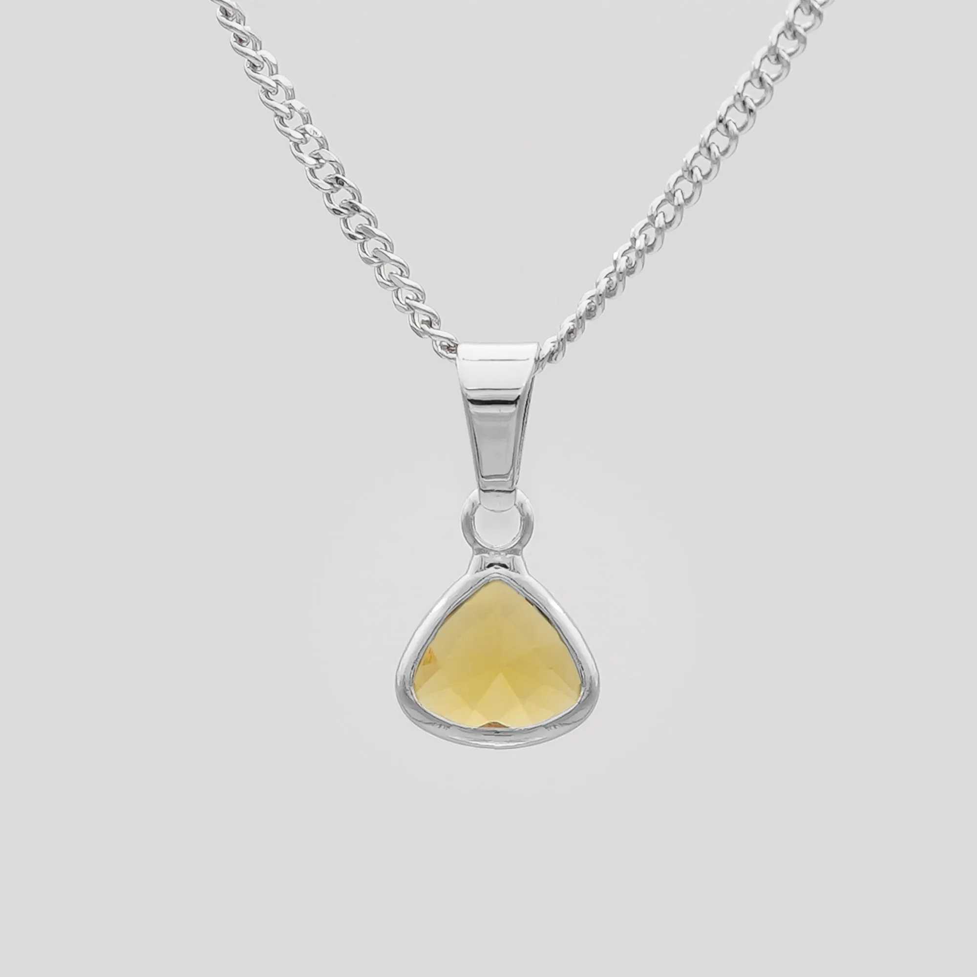 Birthstone Pendant Necklace