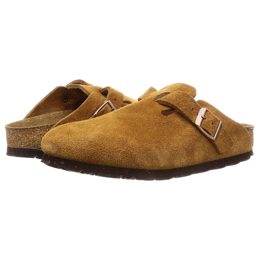 Boston BS Suede Unisex Slip On Sandals