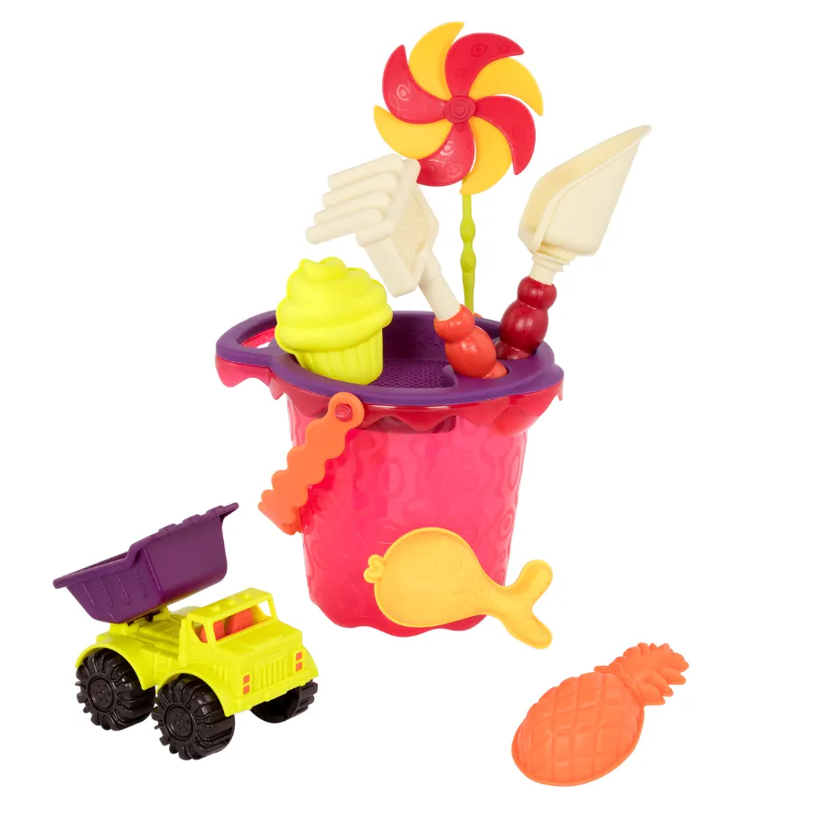 B.Toys BX1331Z Medium Bucket Set >18Mth - Mango