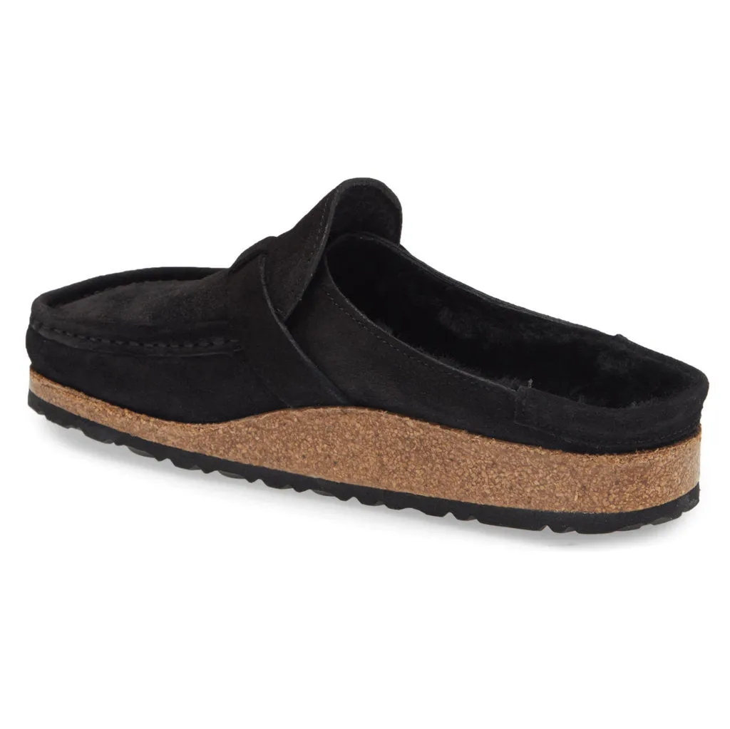 Buckley Shearling Suede Leather Unisex Clogs