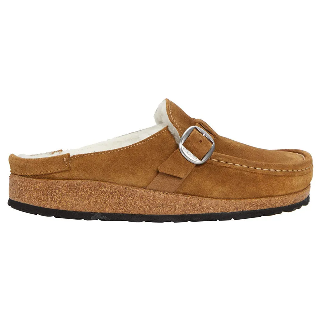 Buckley Shearling Suede Leather Unisex Clogs