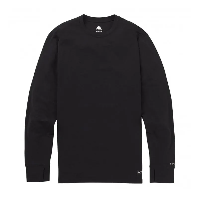 Burton - Midweight Thermal Base Layer Crew - Black SALE