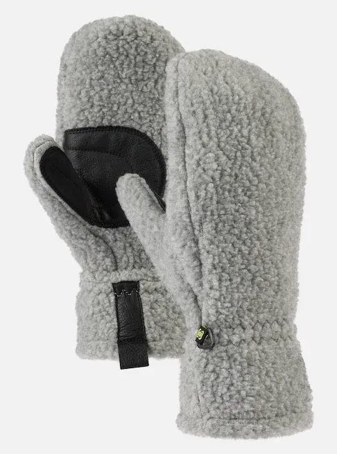 Burton WMNS Stovepipe Fleece Mitts - Grey Heather