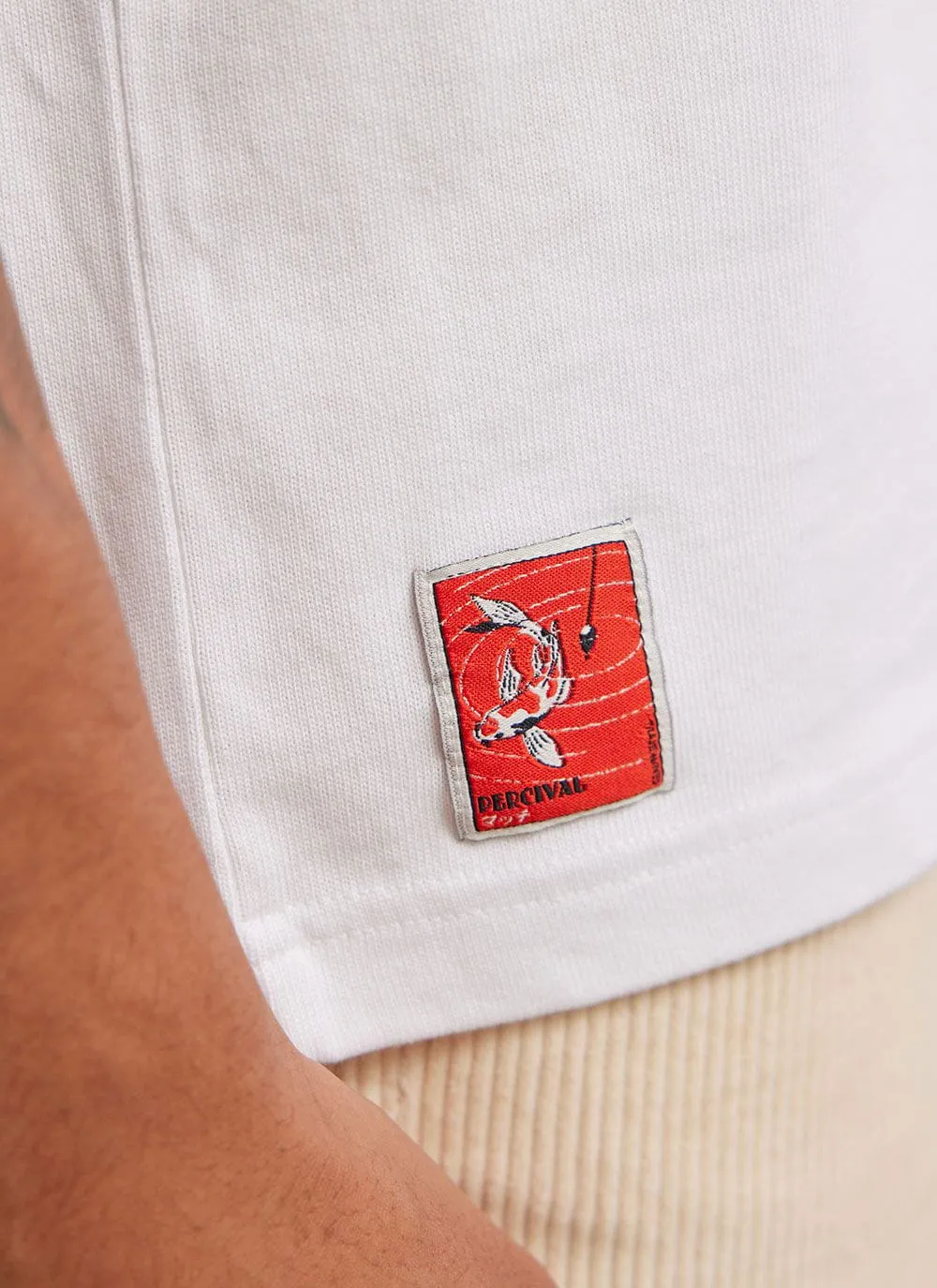 Climber Safety Matches Oversized T Shirt | Embroidered Organic Cotton | White