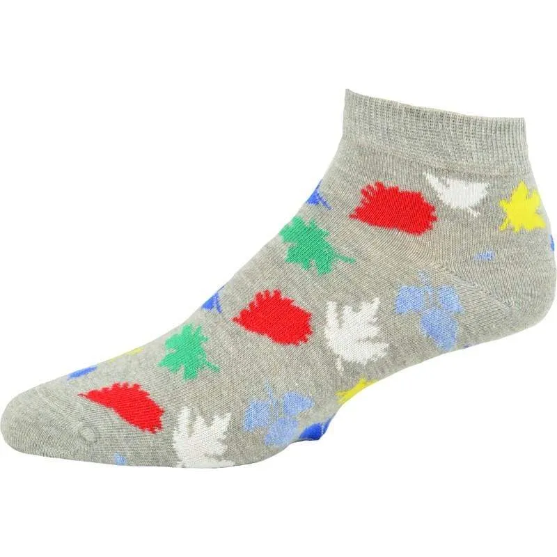 Colorful Ankle Socks For Men in Combed Cotton