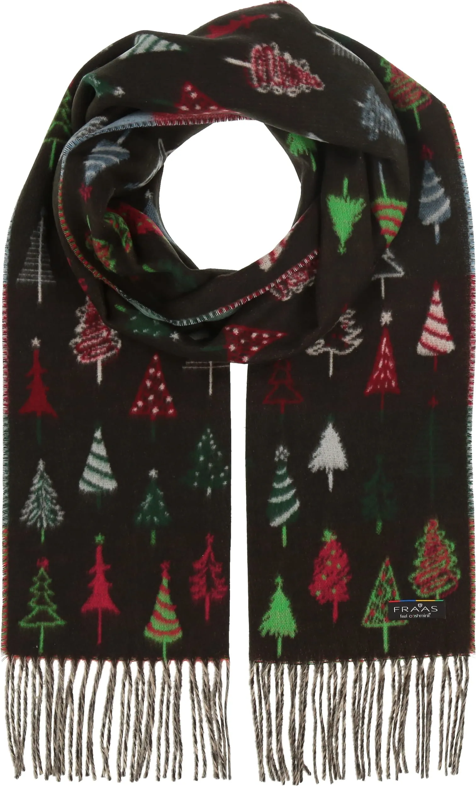 Colorful Fir Trees Cashmink® Scarf