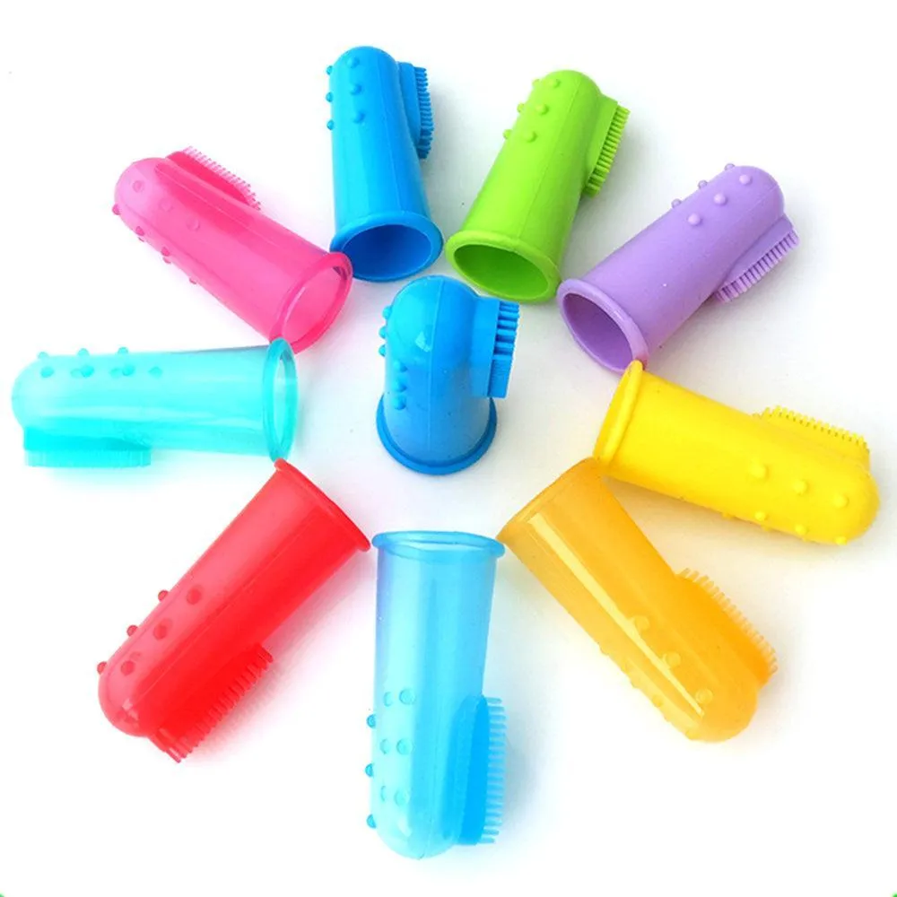 Colorful Silicone Finger Toothbrush