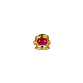 Como Ring Red Coral & Coral