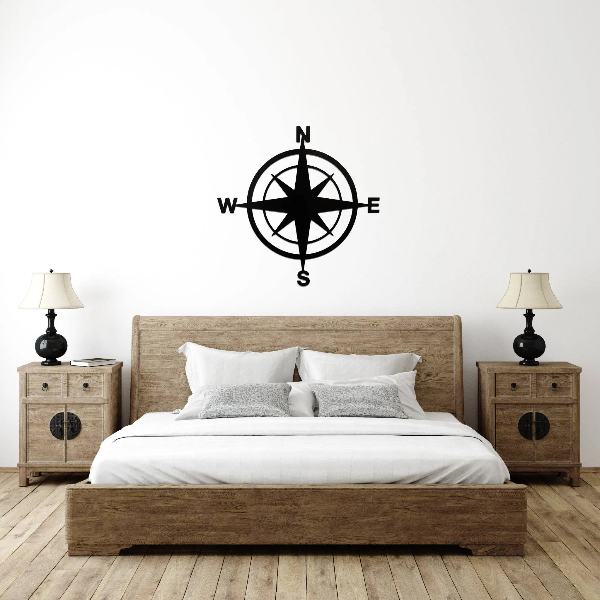 Compass - Metal Wall Art