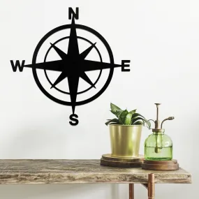 Compass - Metal Wall Art