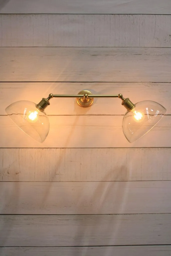 Dome Glass Wall Light