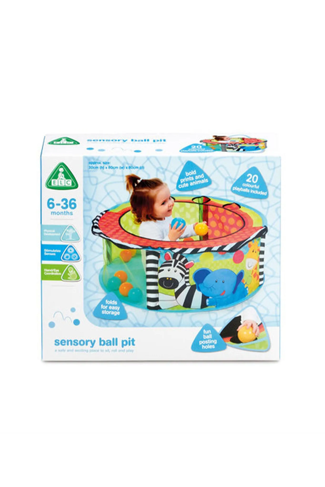 Early Learning Centre Sensory Ball Pit And Balls