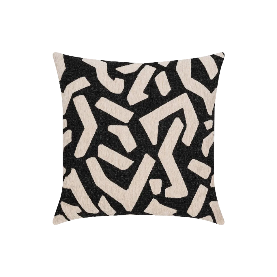 FASCINATION CHARCOAL 20" PILLOW