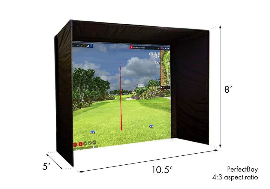 FlightScope Mevo  PerfectBay Golf Simulator Package