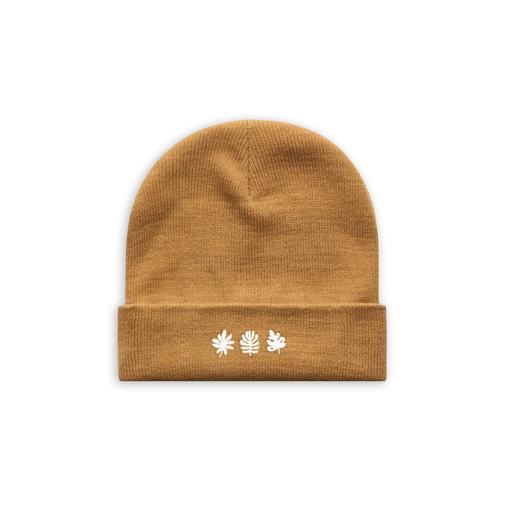 Foliage Beanie - Saddle