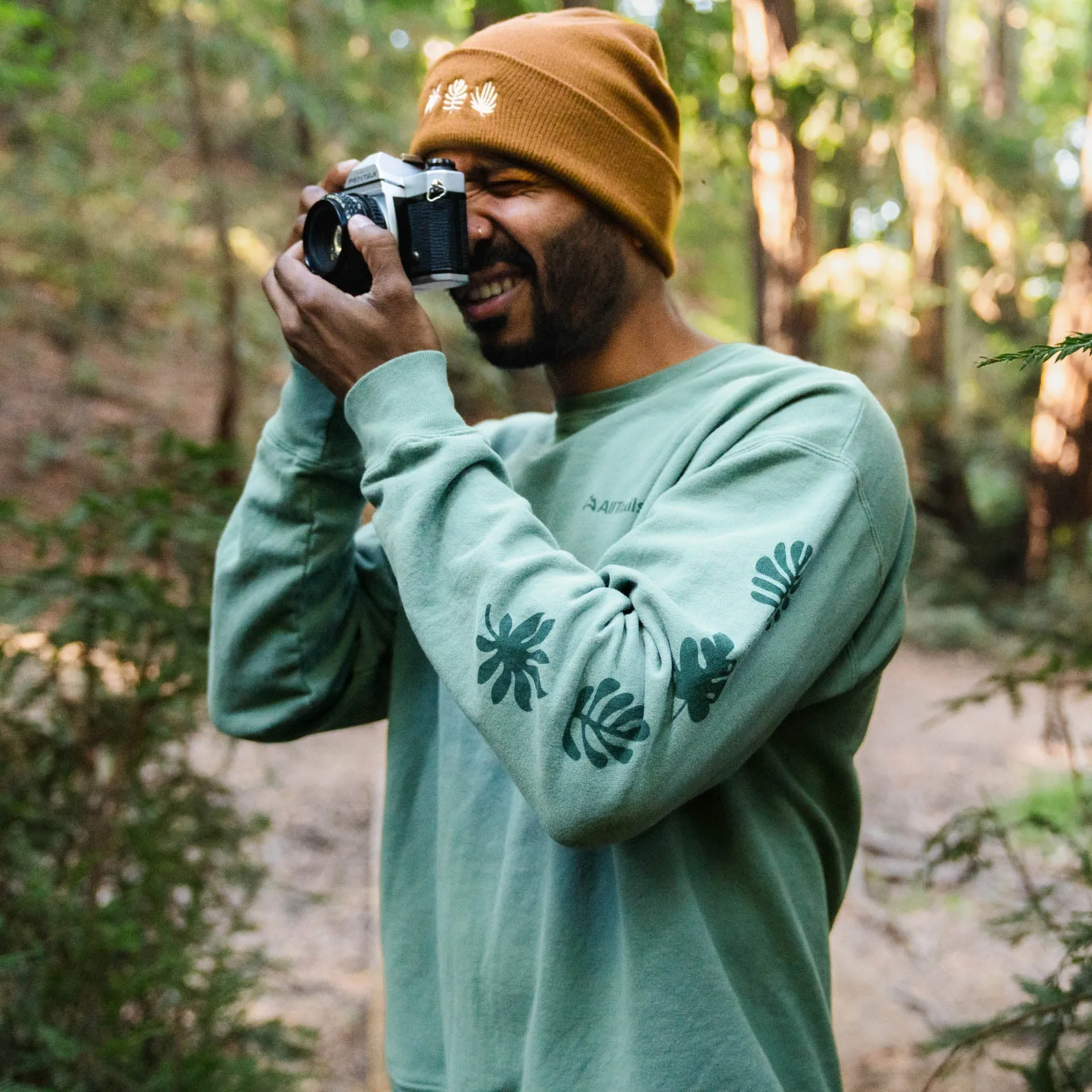 Foliage Beanie - Saddle