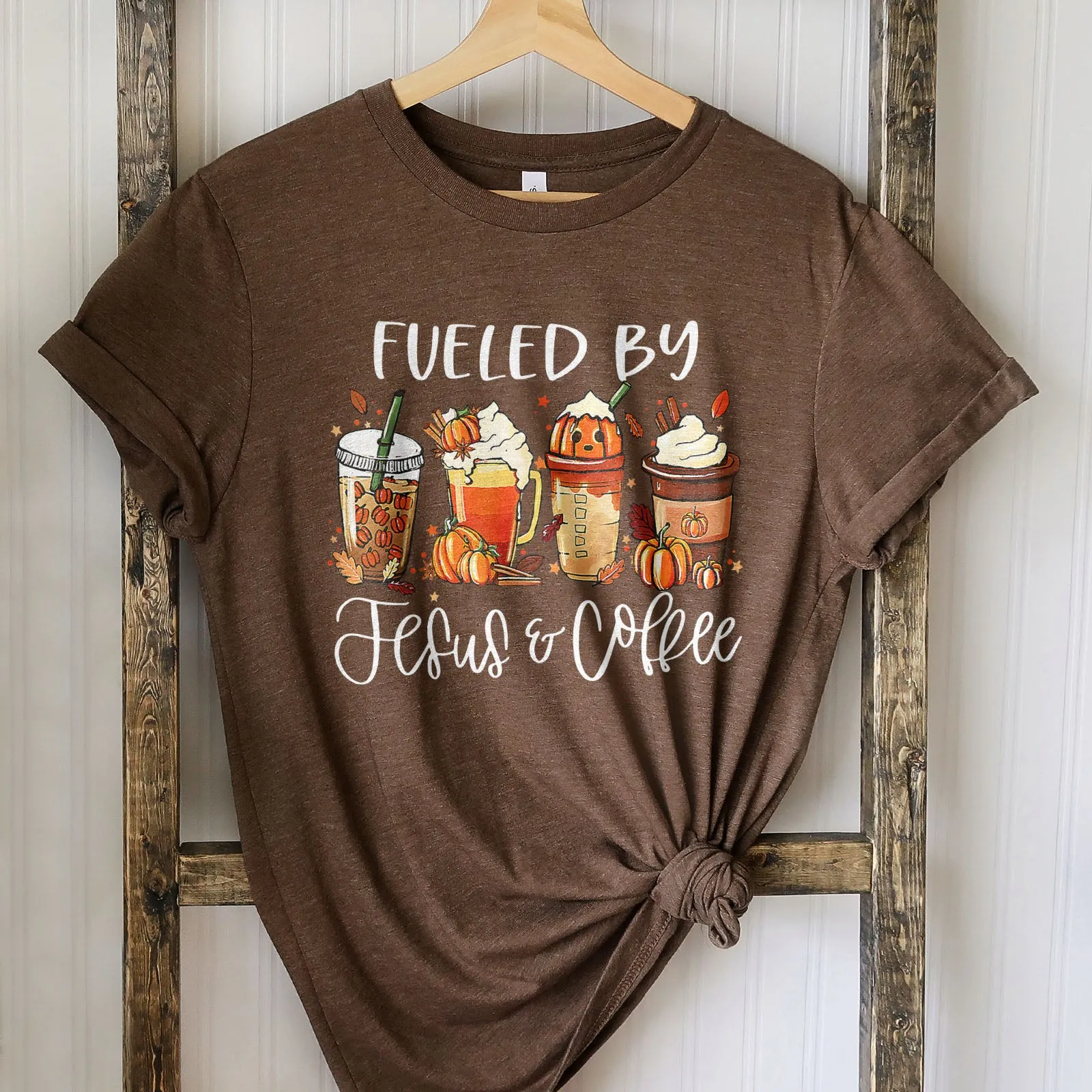 Fueled by Jesus & Coffee Fall Tee