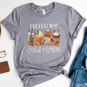 Fueled by Jesus & Coffee Fall Tee