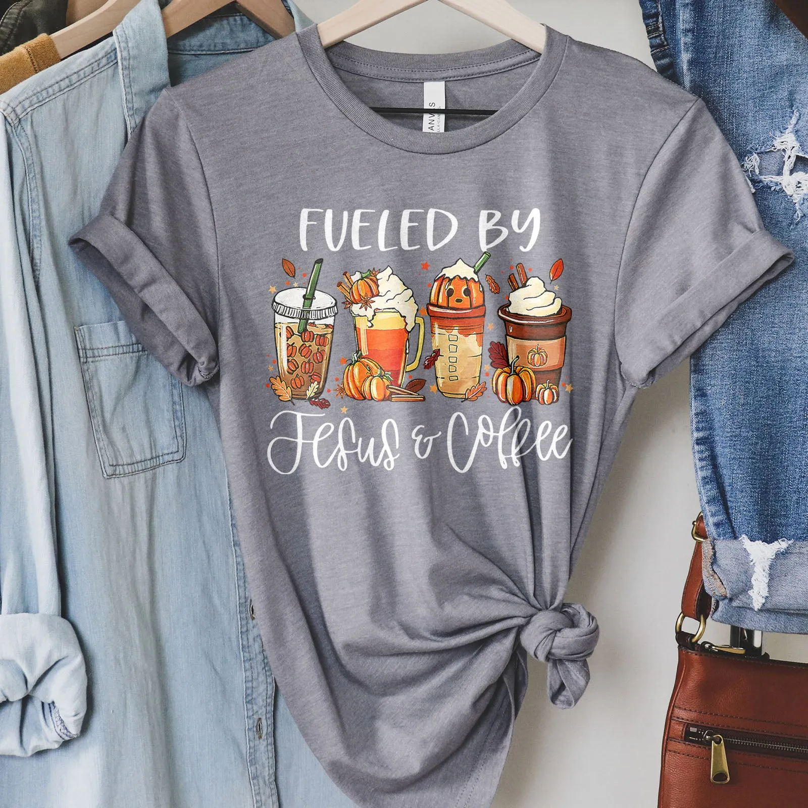 Fueled by Jesus & Coffee Fall Tee