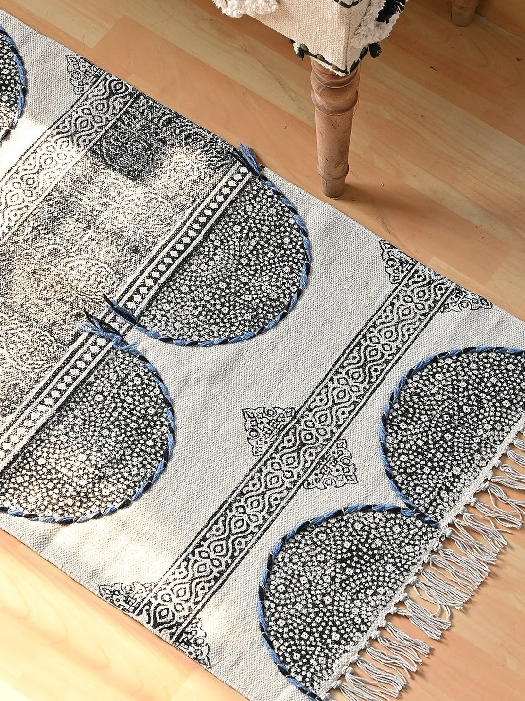 GITEGA - BLOCK PRINTED FLOOR RUNNER