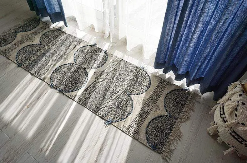 GITEGA - BLOCK PRINTED FLOOR RUNNER