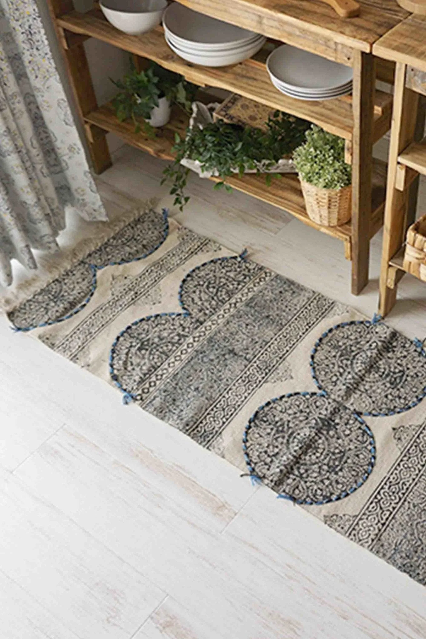 GITEGA - BLOCK PRINTED FLOOR RUNNER